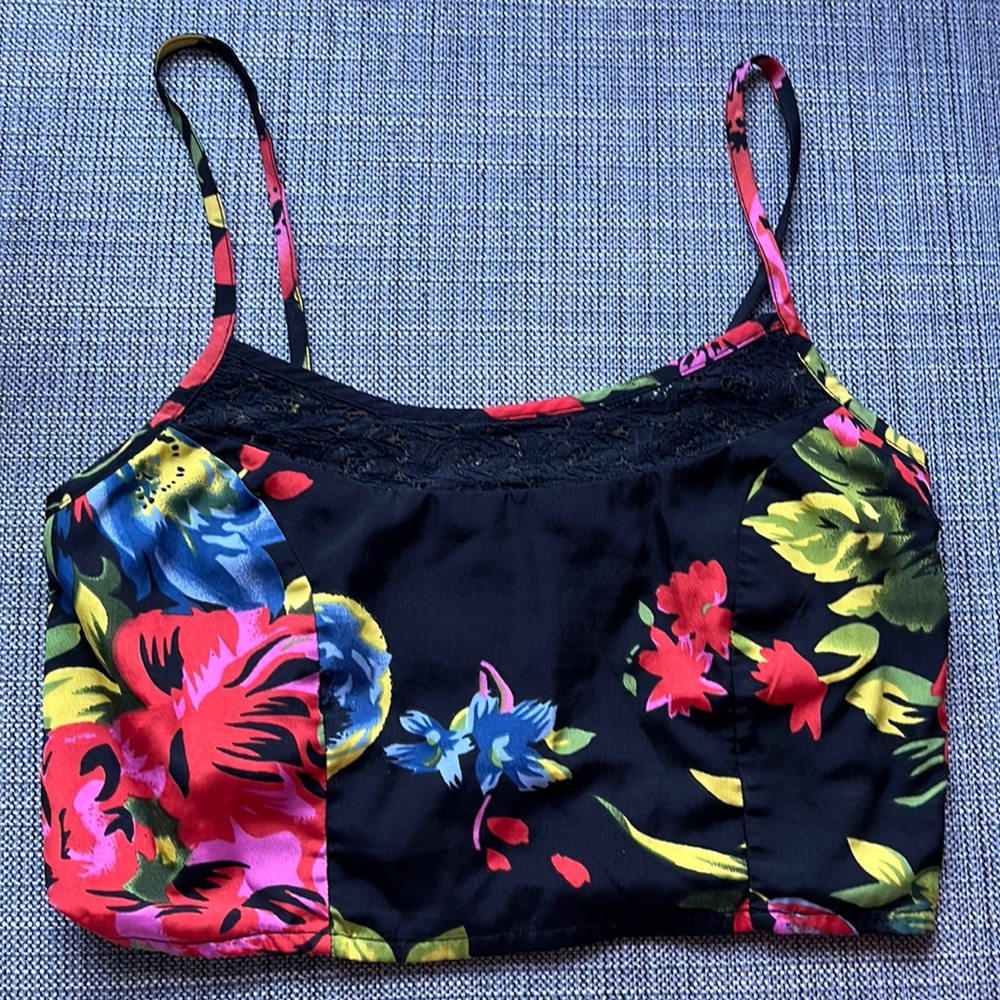 Band of Gypsies Floral Crop Top